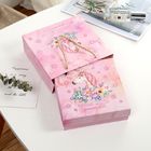 Unicorn Design Paper Cookie Boxes Biodegradable Material With Customized Printing