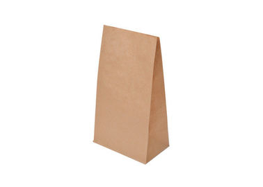 ECO - Bolso de papel reciclado amistoso de la comida, categoría alimenticia modificada para requisitos particulares de la bolsa de papel