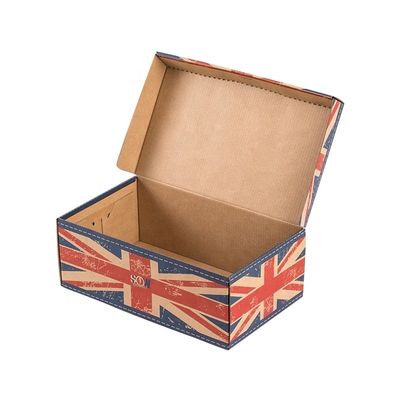Cajas de zapatos acanaladas de empaquetado de envío e flauta