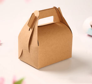 Caja de torta clásica del papel de Kraft del estilo para casarse/actividad/caja de regalo