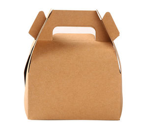 Materiales amistosos de Eco de la caja dulce del papel hecho a mano con la impresión de encargo del logotipo
