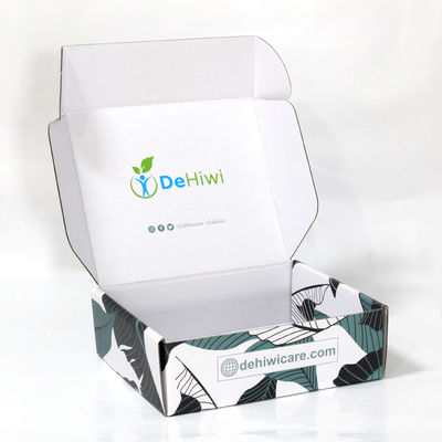 300gsm reciclado aeroplano rectangular acanaló la caja de papel